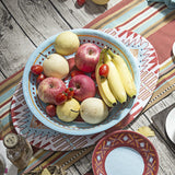 Southwest Motif Melamine Serving Platters, Set of 12