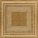 Chael Flatweave Faux Jute Outdoor Rug