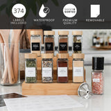 Square Spice & Expiration Labels Set