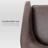Modern Square Swivel Accent Chair