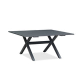 PURPLE LEAF Outdoor Dining Table Sleek Aluminum Frame Modern Outdoor Table for Deck Backyard Dining Gatherings
