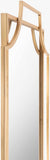 Golasecca Brass Frame Gold Mirror