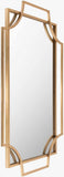Golasecca Brass Frame Gold Mirror