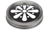 Daisy Cut Stainless Steel Lid for Mason Jars