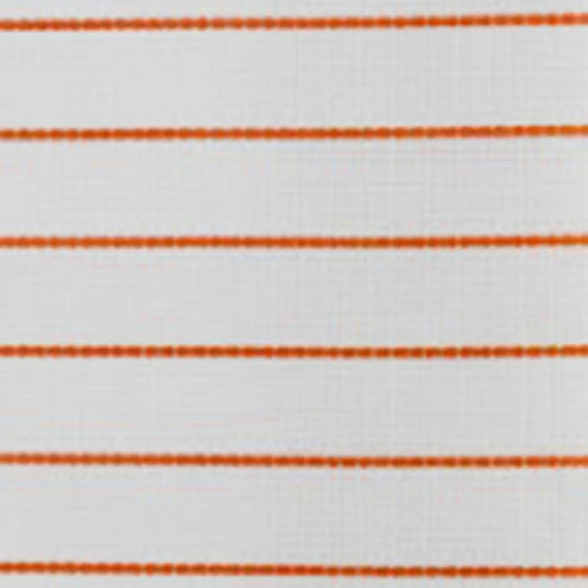 Orange Striped Table Runner