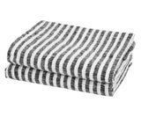 Striped Linen Hand Towels