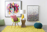 Nelse Multicolor Polka Dot Pattern Wall Art - Clearance
