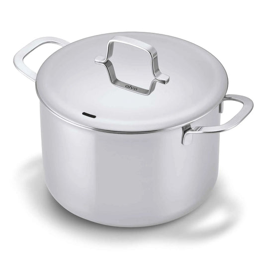 5-Ply Stainless Steel Stock Pot with Lid, 7-Qt