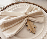 Restaurant Napkins - Set of 6 Bistro Napkins