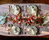 Linen Striped Tablecloth