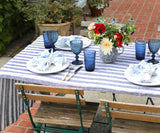 Linen Striped Tablecloth