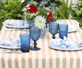 Linen Striped Tablecloth