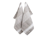 Striped Linen Tea Towels - Set of 2