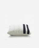 Snug Braided Two-Stripes Throw Pillow