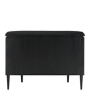 Briallen Black Demi-Lune Cabinet