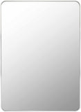 Sustinente Silver Gray Carved Mirror