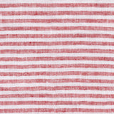 Red Pinstripe Linen Napkins - Set of 4, 8 & More
