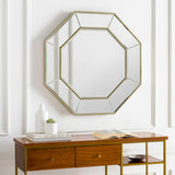 Swellendam Gold Octagonal Mirror - Clearance