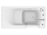 ANZZI Value Series 30" x 60" Therapeutic Walk-In Tub with Dual Hydrotherapy (Air & Water), Inline Heater, and Quick Fill Faucet, White