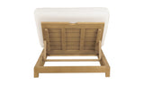 Enzo Outdoor Adjustable Lounge Chair White