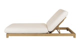 Enzo Outdoor Adjustable Lounge Chair White
