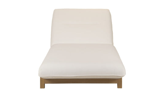 Enzo Outdoor Adjustable Lounge Chair White