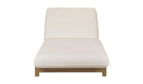 Enzo Outdoor Adjustable Lounge Chair White