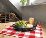 Red Cloth Napkins - Dinner Napkins