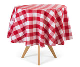 Round Tablecloth - Buffalo Plaid Table cloths