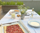 Beige Striped Napkins - Linen Cloth Napkins