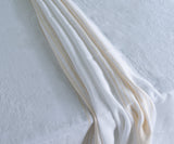 Beige Striped Napkins - Linen Cloth Napkins