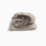 400TC Sateen Solid Cotton Fitted Sheet