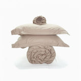 400TC Cotton Sateen Solid Bedding Bundle