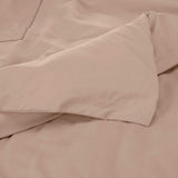 400TC Luxurious Single Embroidery Cotton Sateen Solid All-In Bedding Bundle