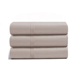 400TC Luxurious Triple Embroidery Sateen Cotton Top Sheet