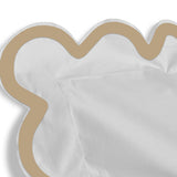 400TC Applique Scalloped Embroidery Cotton Pillow Sham