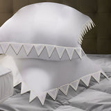 Ashley 400TC Cotton Traingle Embroidery Sateen Solid Euro Pillow Sham