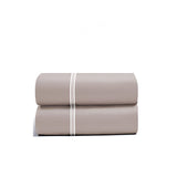 400TC Cotton Classic Luxurious Embroidery Sateen Solid Pillowcases (Set of 2)