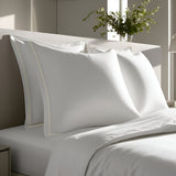 400TC Double Embroidery Sateen Cotton Euro Sham