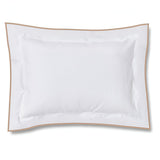 400TC Embroidery Cotton Sateen Solid Pillow Sham