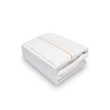 400TC Single Embroidery Sateen Cotton Top Sheet