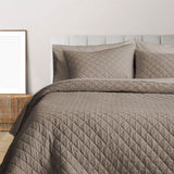 Diamond Knitted Cotton Coverlet