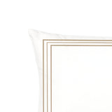 400TC Cotton Classic Embroidery Sateen Solid Pillow Sham
