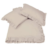 400TC Cotton Sateen Ruffle Sheet Set