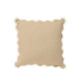400TC Luxurious Scallop Embroidery Cotton Euro Sham