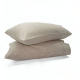 400TC Sateen Cotton Solid Pillowcases (Set Of 2)