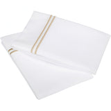 400TC Double Embroidery Cotton Sateen Pillowcases (Set Of 2)