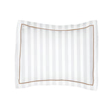 400TC Cotton Single Edge Embroidery Sateen Stripe Duvet Cover Set