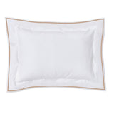400TC Embroidery Cotton Sateen Solid Duvet Cover Set