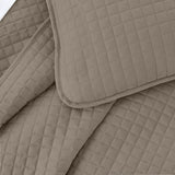 Square Knitted Cotton Coverlet